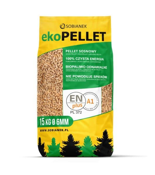 Pellet drzewny Sobianek EN Plus A1 1050 kg