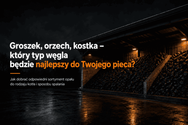Groszek, orzech, kostka – który typ węgla będzie najlepszy do Twojego pieca?