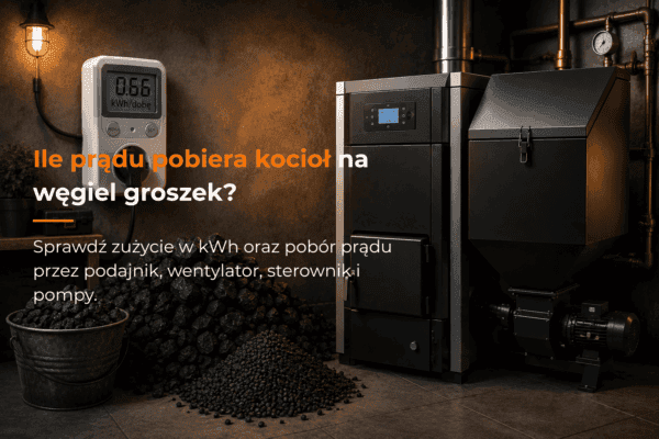 Ile prądu pobiera kocioł na ekogroszek?