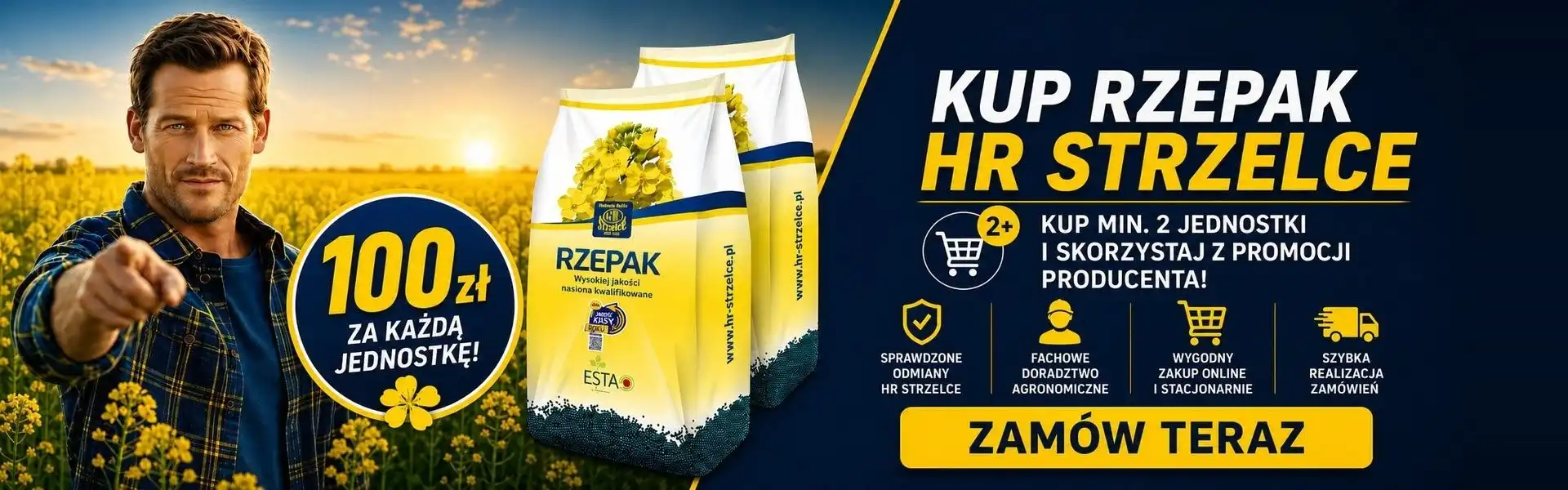 Rzepak ozimy Strzelce - wysokiej jakości materiał siewny
