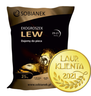 Ekogroszek Lew z nagrodą Laur Klienta 2021