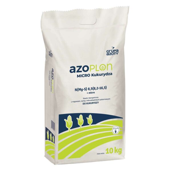 Nawóz azoplon micro kukurydza opakowanie 4 i 10 kg firmy Grupa Azoty