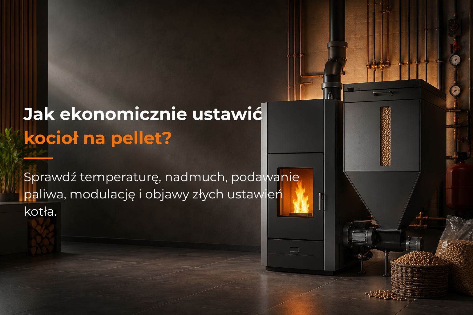 Jak ekonomicznie ustawić kocioł na pellet