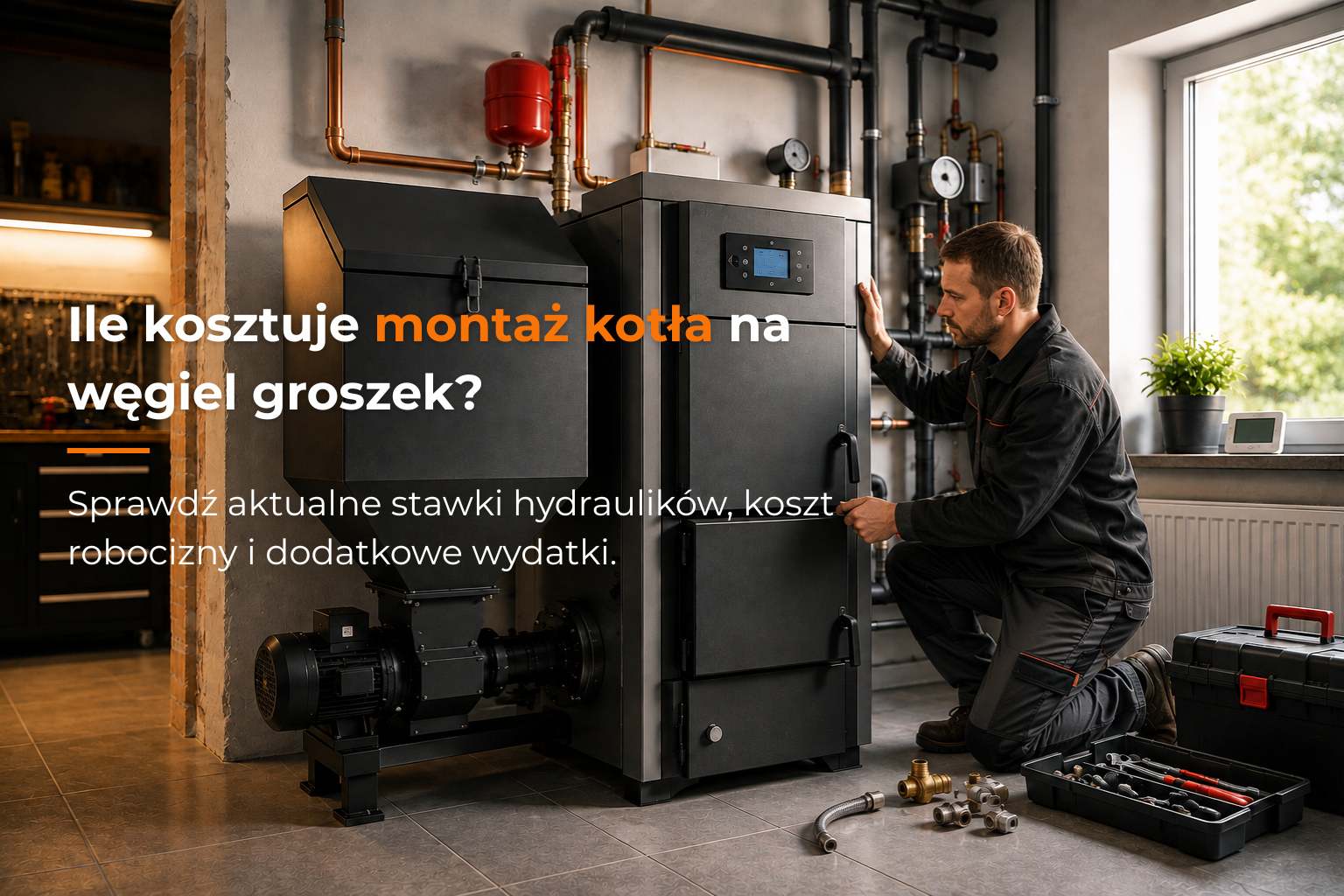 Ile kosztuje montaż kotła na węgiel groszek