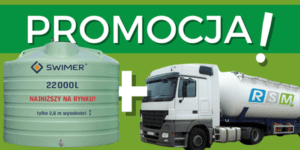  Zbiorniki SWIMER – promocja 2,5 tony RSM® Gratis