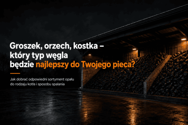 Groszek, orzech, kostka – który typ węgla będzie najlepszy do Twojego pieca?