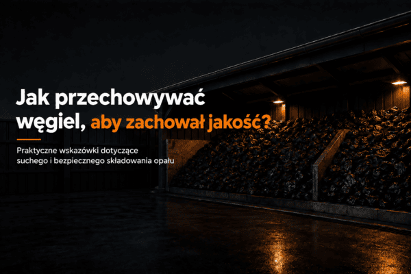 Jak przechowywać węgiel, aby zachować jego jakość? Podpowiadamy!