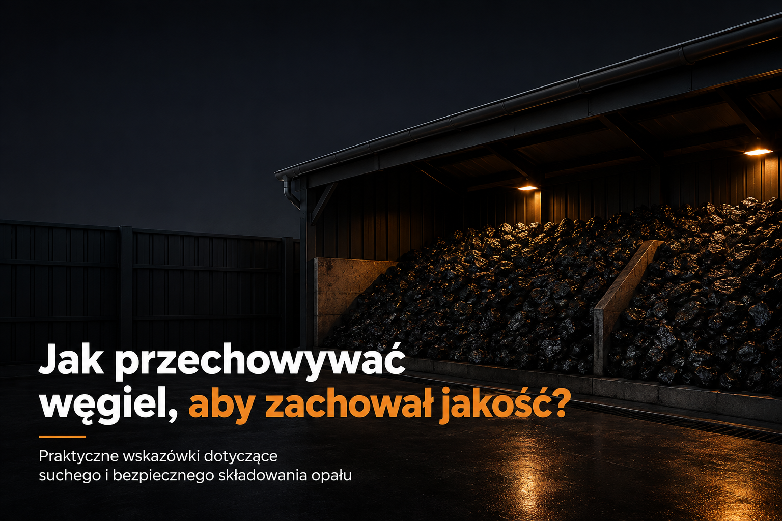 Jak przechowywać węgiel, aby zachował jakość