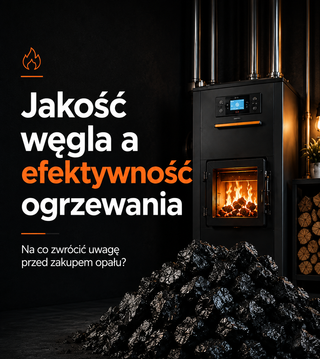 Wpływ ma jakość węgla na efektywność ogrzewania. Sobianek 2