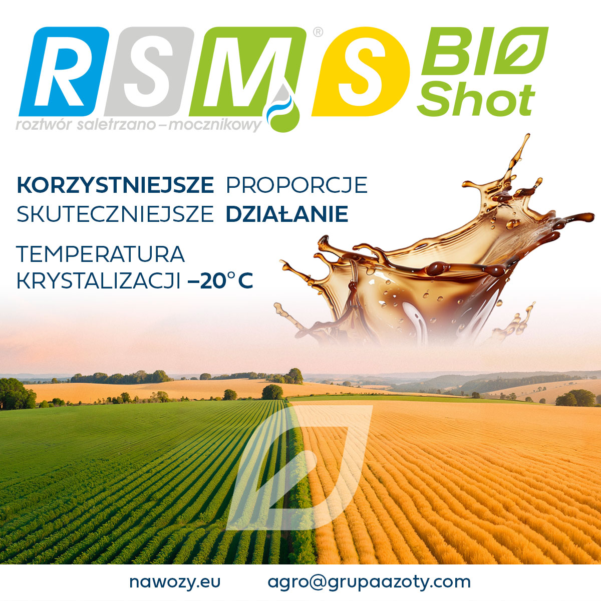 RSMS BioShot – nowoczesny nawóz RSM