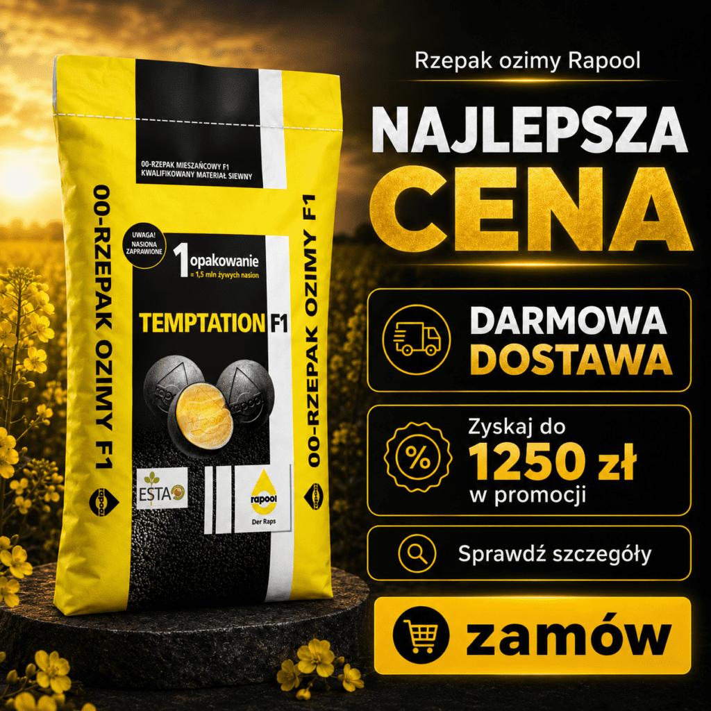 promocja rzepak rapool zwrot do 1250 zł